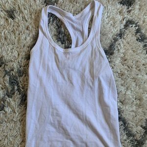 White Lululemon Swiftly Tech Racerback
